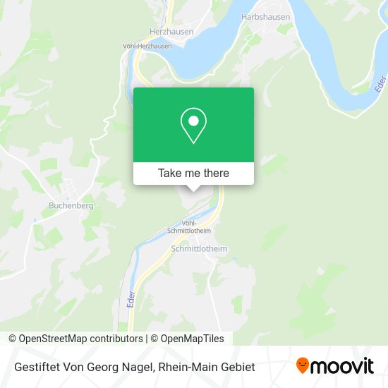 Карта Gestiftet Von Georg Nagel