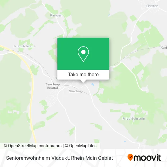 Карта Seniorenwohnheim Viadukt