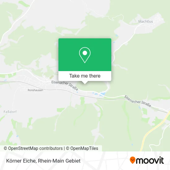 Карта Körner Eiche