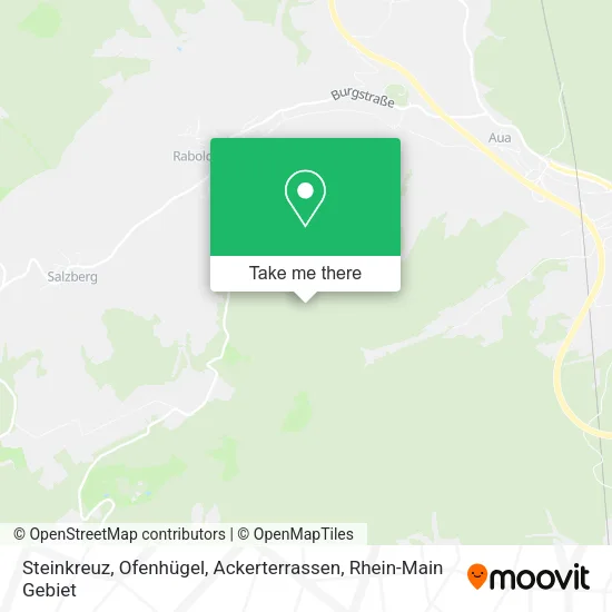 Карта Steinkreuz, Ofenhügel, Ackerterrassen