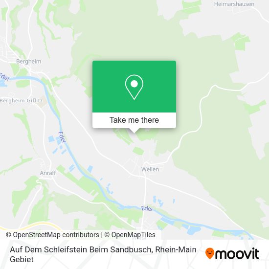 Карта Auf Dem Schleifstein Beim Sandbusch
