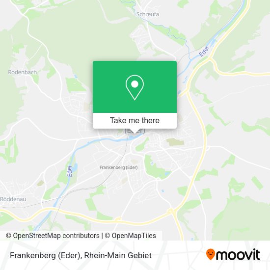 Карта Frankenberg (Eder)