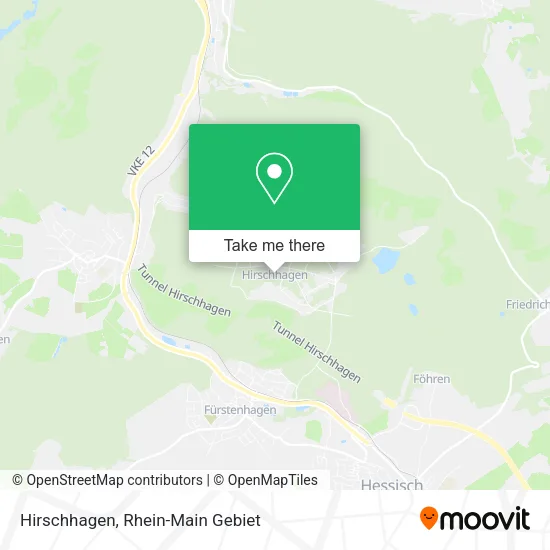 Карта Hirschhagen