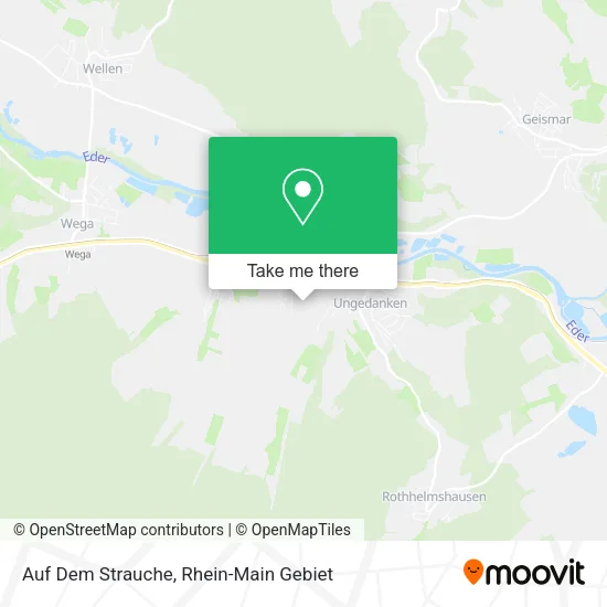 Карта Auf Dem Strauche