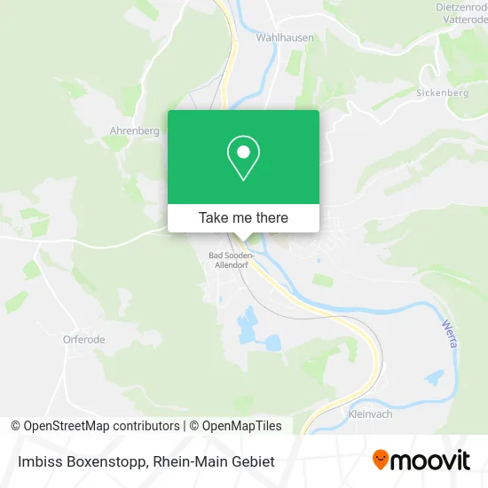 Карта Imbiss Boxenstopp