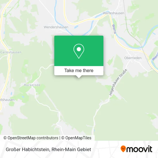 Карта Großer Habichtstein