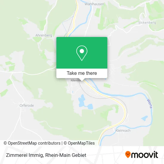 Карта Zimmerei Immig