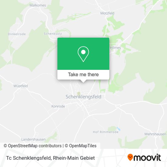 Карта Tc Schenklengsfeld