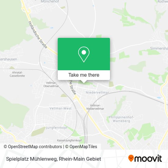 Карта Spielplatz Mühlenweg