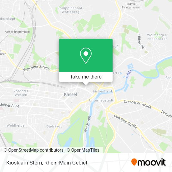 Kiosk am Stern map