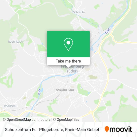 Карта Schulzentrum Für Pflegeberufe