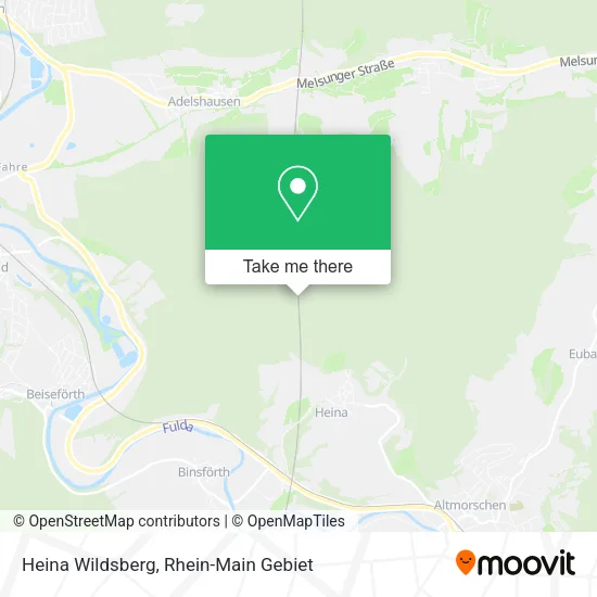 Карта Heina Wildsberg