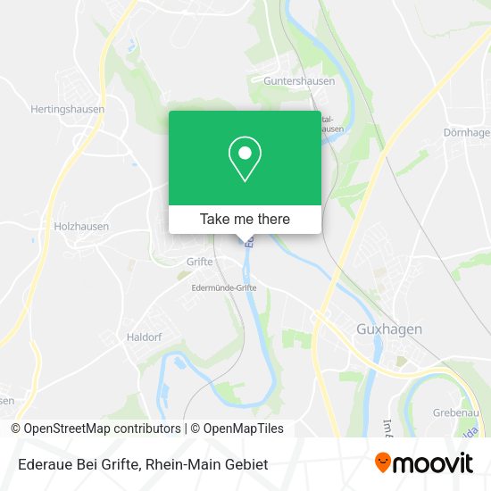 Карта Ederaue Bei Grifte