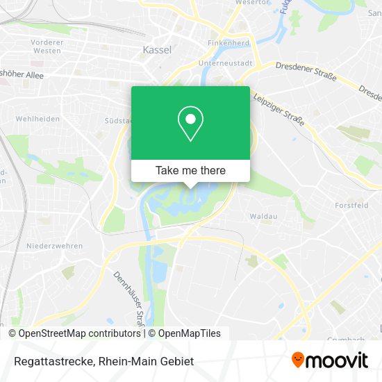 Карта Regattastrecke