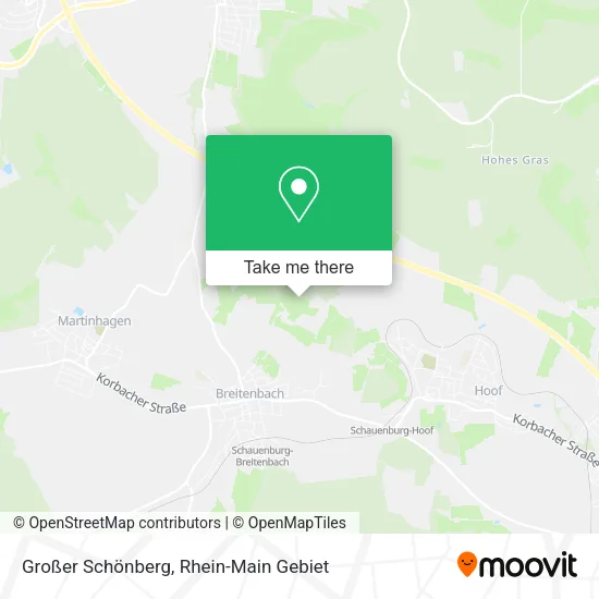 Карта Großer Schönberg