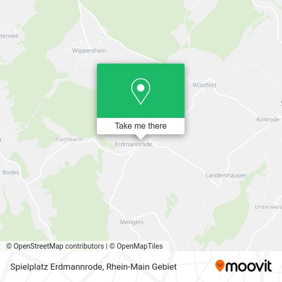 Карта Spielplatz Erdmannrode