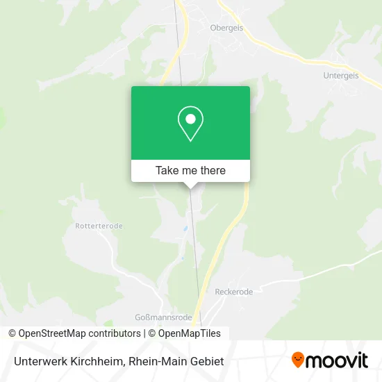 Карта Unterwerk Kirchheim