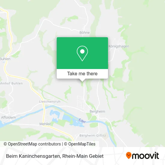 Карта Beim Kaninchensgarten