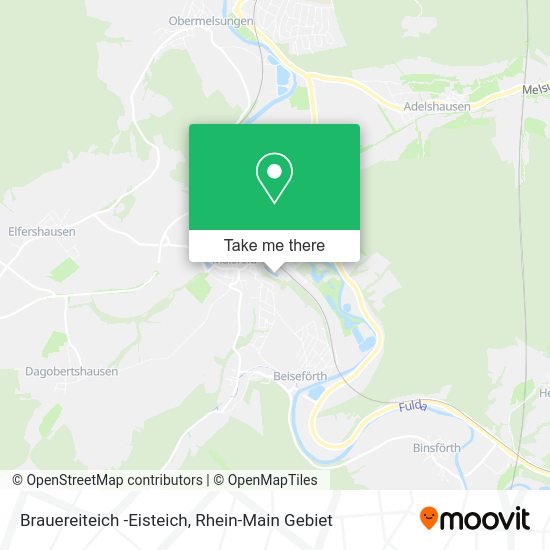Карта Brauereiteich -Eisteich