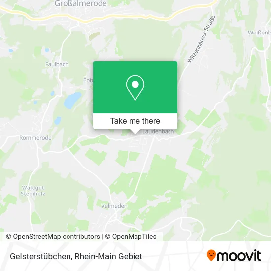 Карта Gelsterstübchen