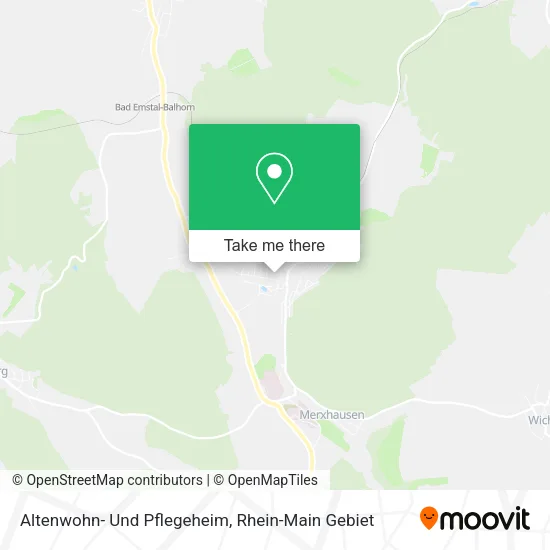 Карта Altenwohn- Und Pflegeheim