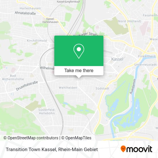 Карта Transition Town Kassel