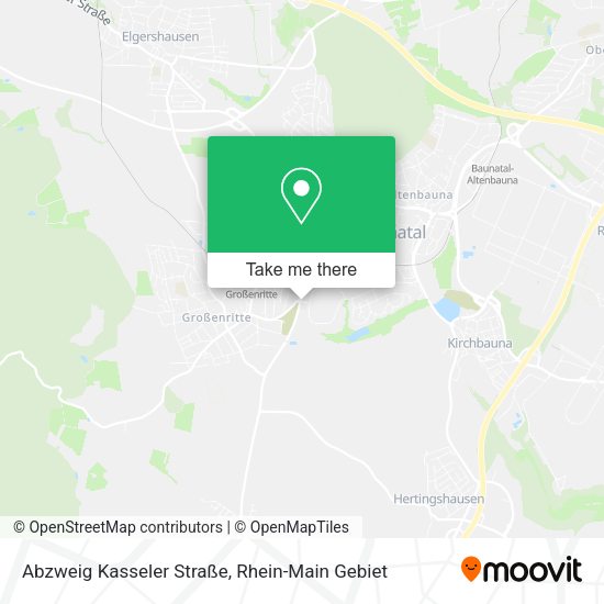 Карта Abzweig Kasseler Straße