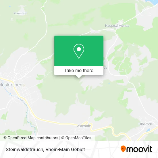 Steinwaldstrauch map
