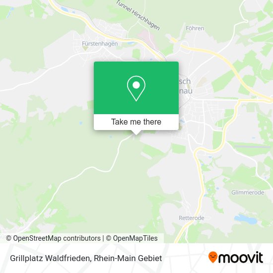 Карта Grillplatz Waldfrieden