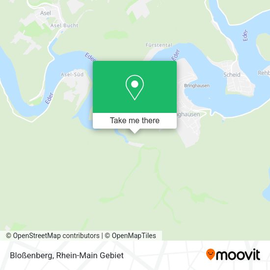 Карта Bloßenberg