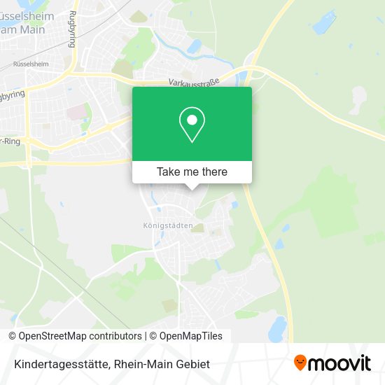 Карта Kindertagesstätte