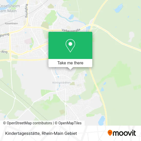 Карта Kindertagesstätte