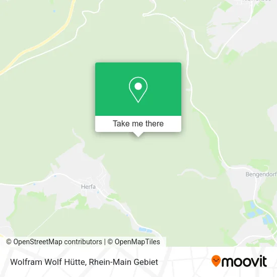 Карта Wolfram Wolf Hütte