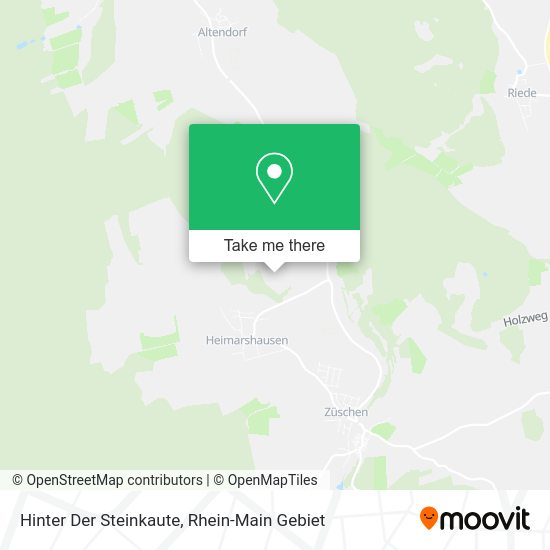 Карта Hinter Der Steinkaute