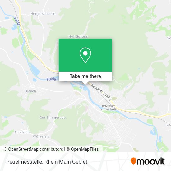 Карта Pegelmesstelle