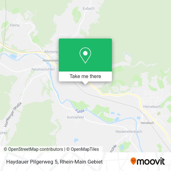 Карта Haydauer Pilgerweg 5