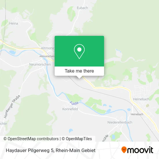 Карта Haydauer Pilgerweg 5