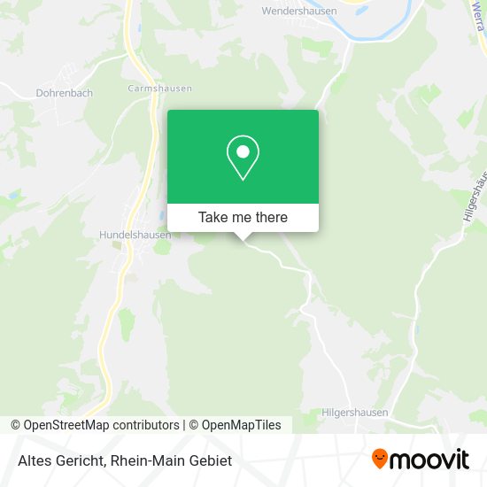 Карта Altes Gericht