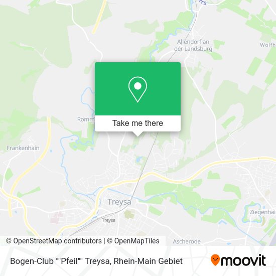 Карта Bogen-Club ""Pfeil"" Treysa