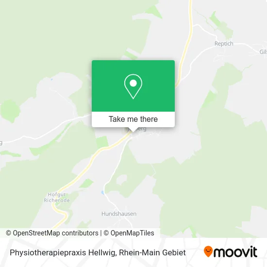 Карта Physiotherapiepraxis Hellwig