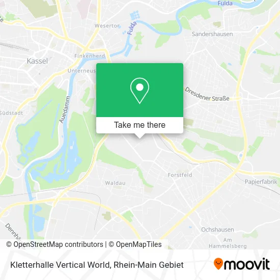 Карта Kletterhalle Vertical World