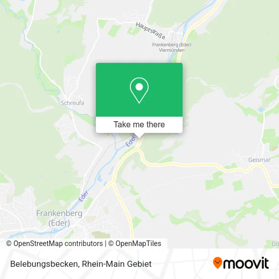 Карта Belebungsbecken