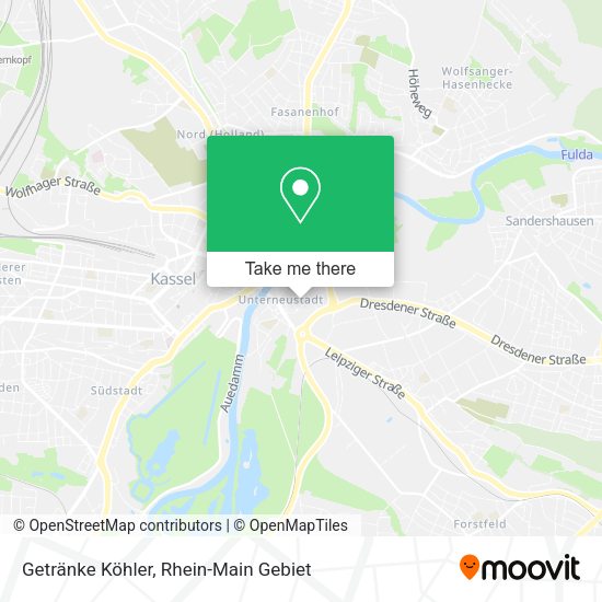 Карта Getränke Köhler