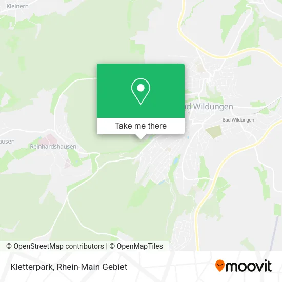 Карта Kletterpark