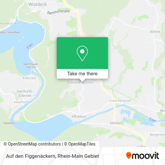 Карта Auf den Figgenäckern