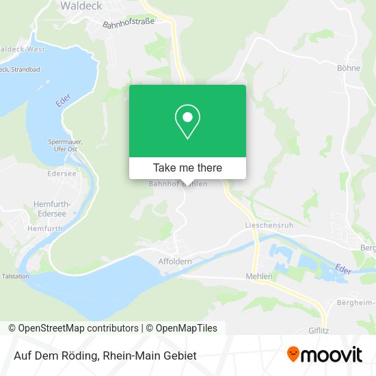Карта Auf Dem Röding