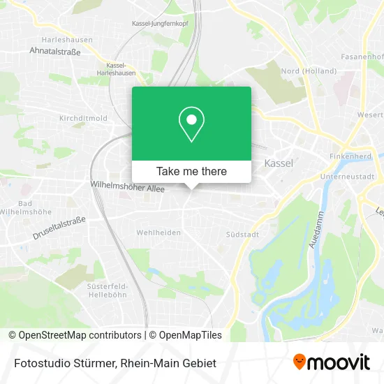 Карта Fotostudio Stürmer