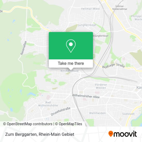 Карта Zum Berggarten