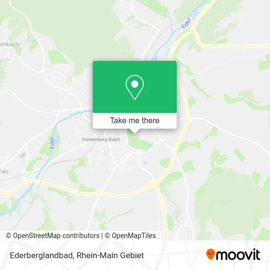 Карта Ederberglandbad