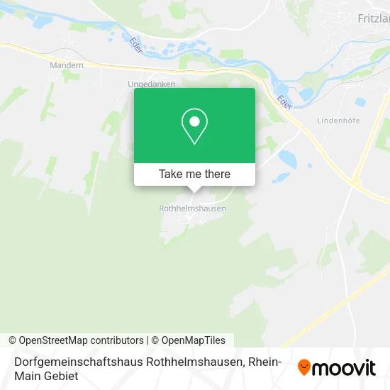 Карта Dorfgemeinschaftshaus Rothhelmshausen